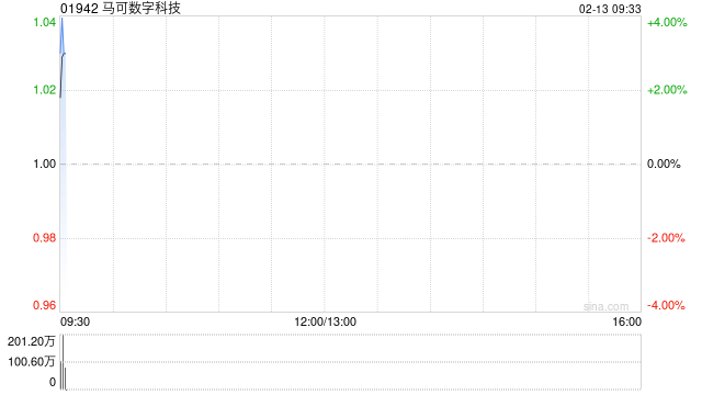 马可数字科技完成发行2.12亿股股份